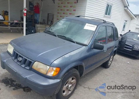 2002 Kia Sportage из США, поврежденный, VIN KNDJB723525162145